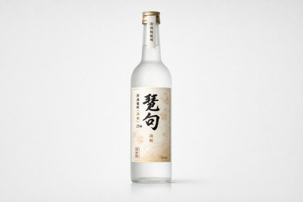琶句 焼酎〈酒粕〉25度